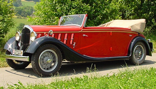 1934 Alfa Romeo 6C 2300 Cabriolet Worblaufen