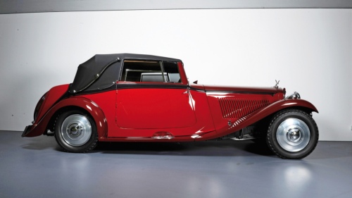 1934 Bentley 3 1/2-Litre Drophead Coupé by Park Ward