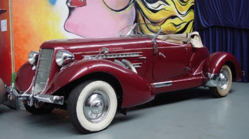 1936 Auburn 852 SC Boattail Speedster
