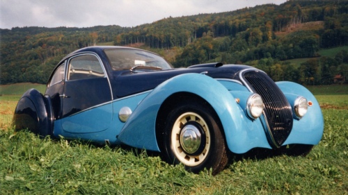 1938 Peugeot 402 DSE Darl Mat Coupé Profilée