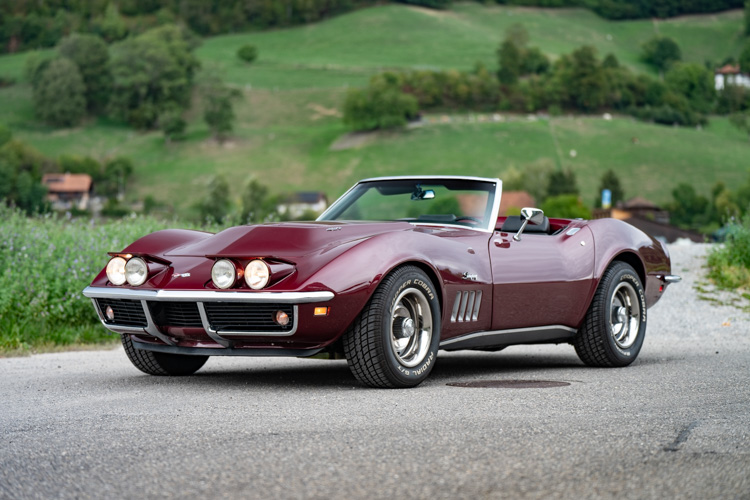 Chevrolet-Corvette C3 427 Stingray Convertible-1969