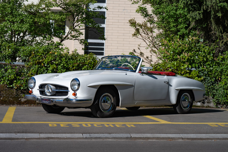 Mercedes-Benz-190 SL Roadster-1956